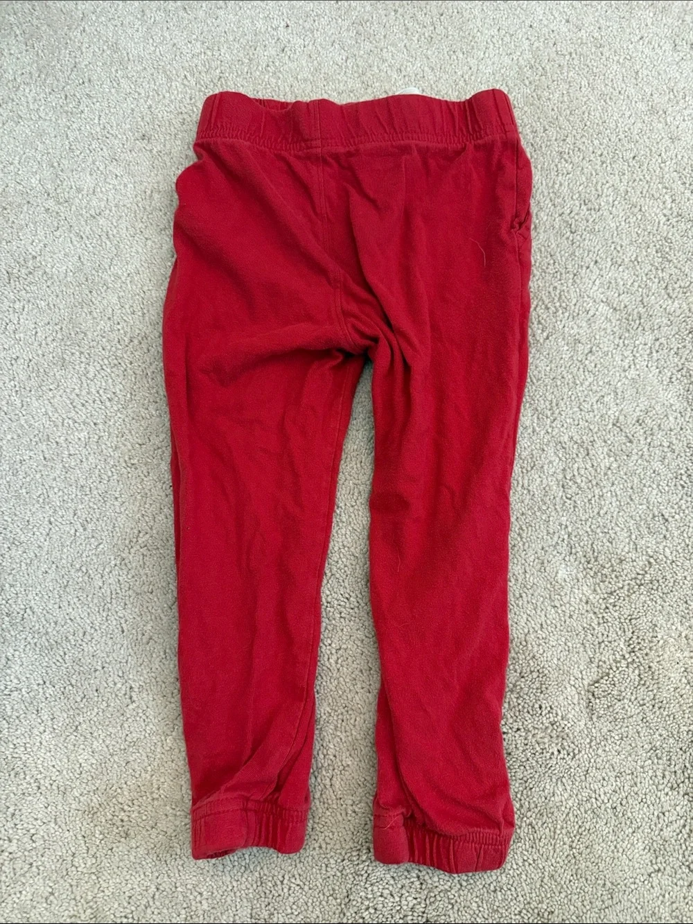 GAP 3T RED HOLIDAY joggers 🎄